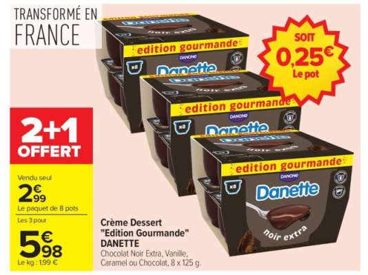 Crème Dessert "Edition Gourmande" DANETTE