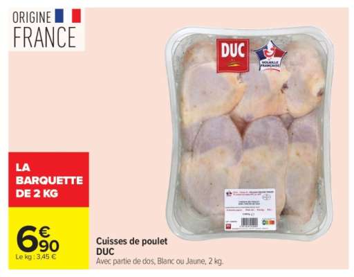 Cuisses De Poulet Duc