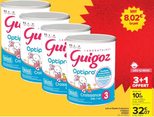 Guigoz Optipro Croissance