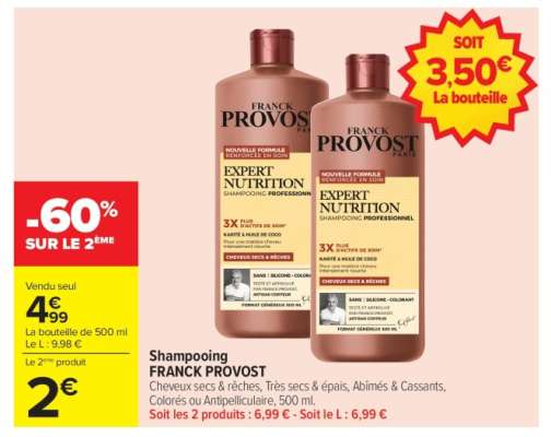 Shampooing Franck Provost