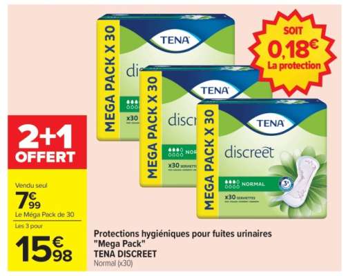 TENA Discreet Mega Pack