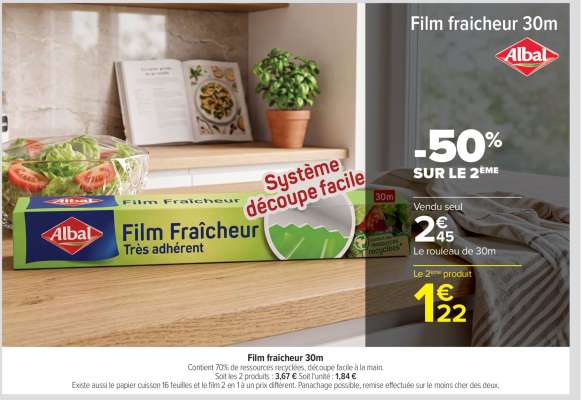 Film Fraîcheur 30m