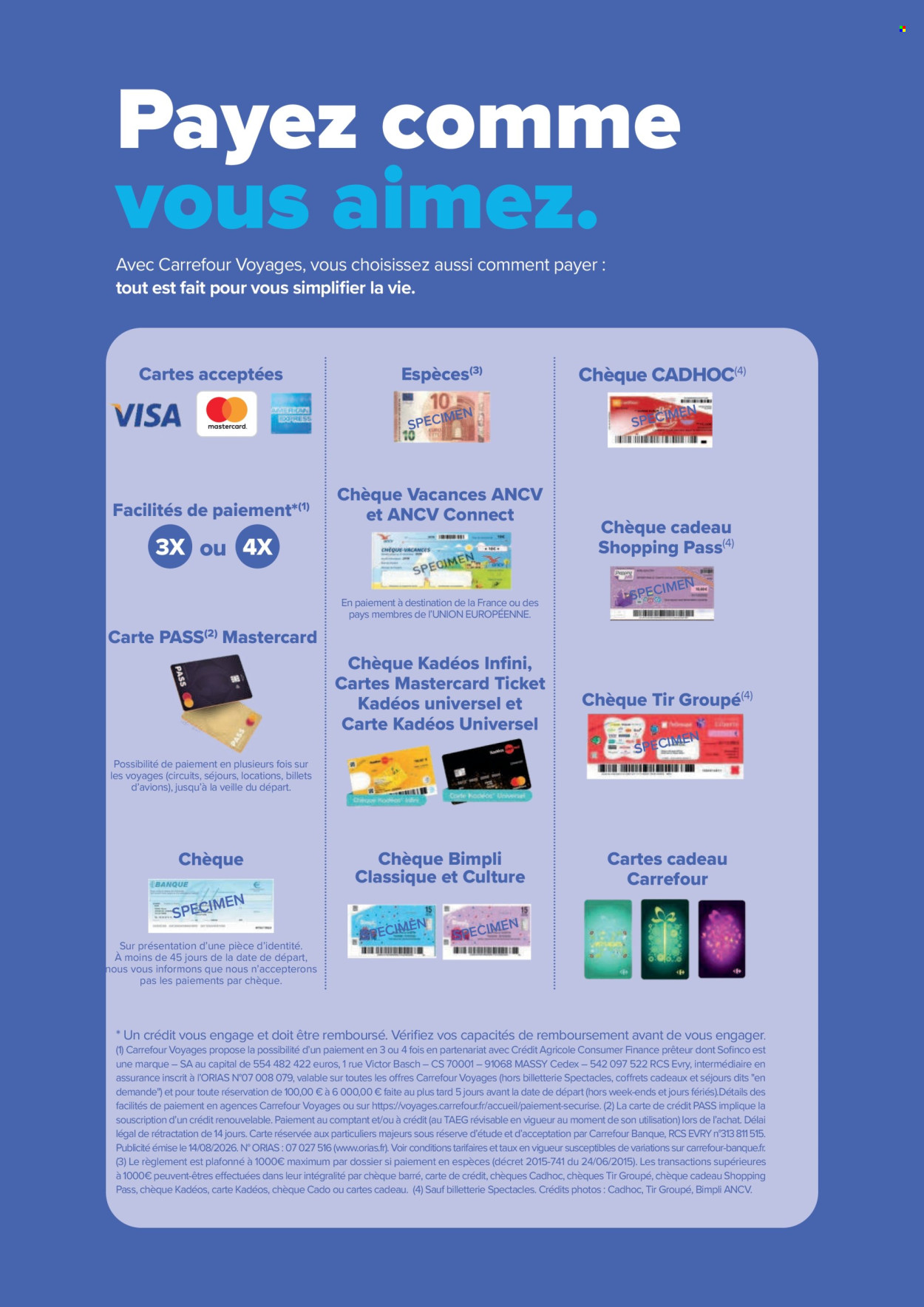 Catalogue Carrefour - 14.08.2026 - 30.10.2026. Page 59