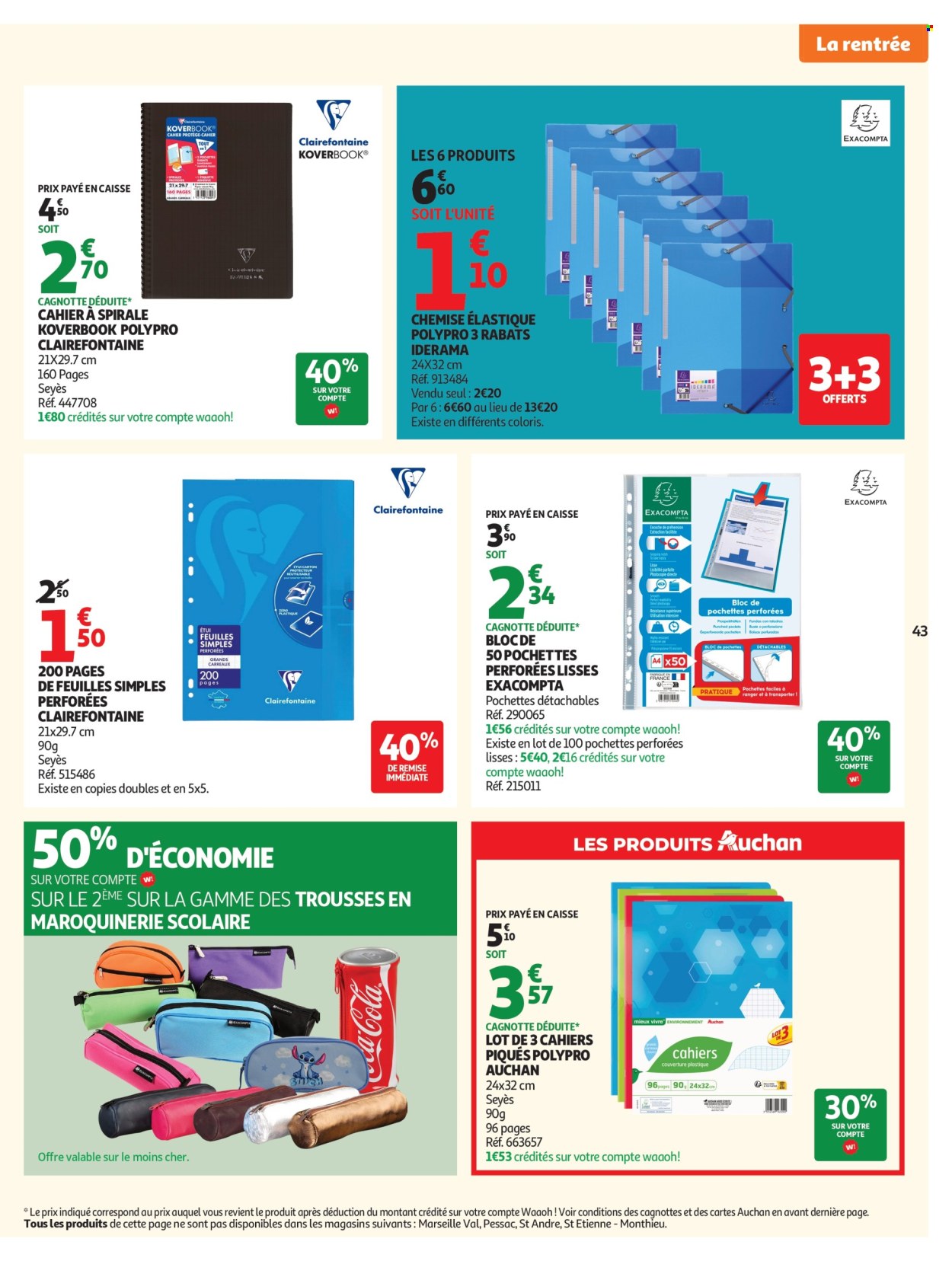Catalogue Auchan - 18.08.2026 - 30.08.2026. Page 43
