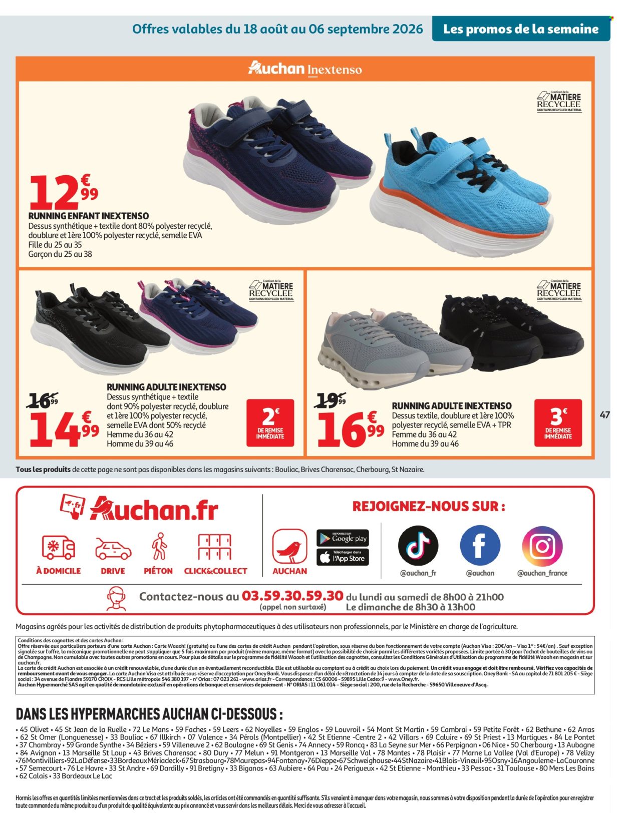 Catalogue Auchan - 18.08.2026 - 30.08.2026. Page 47