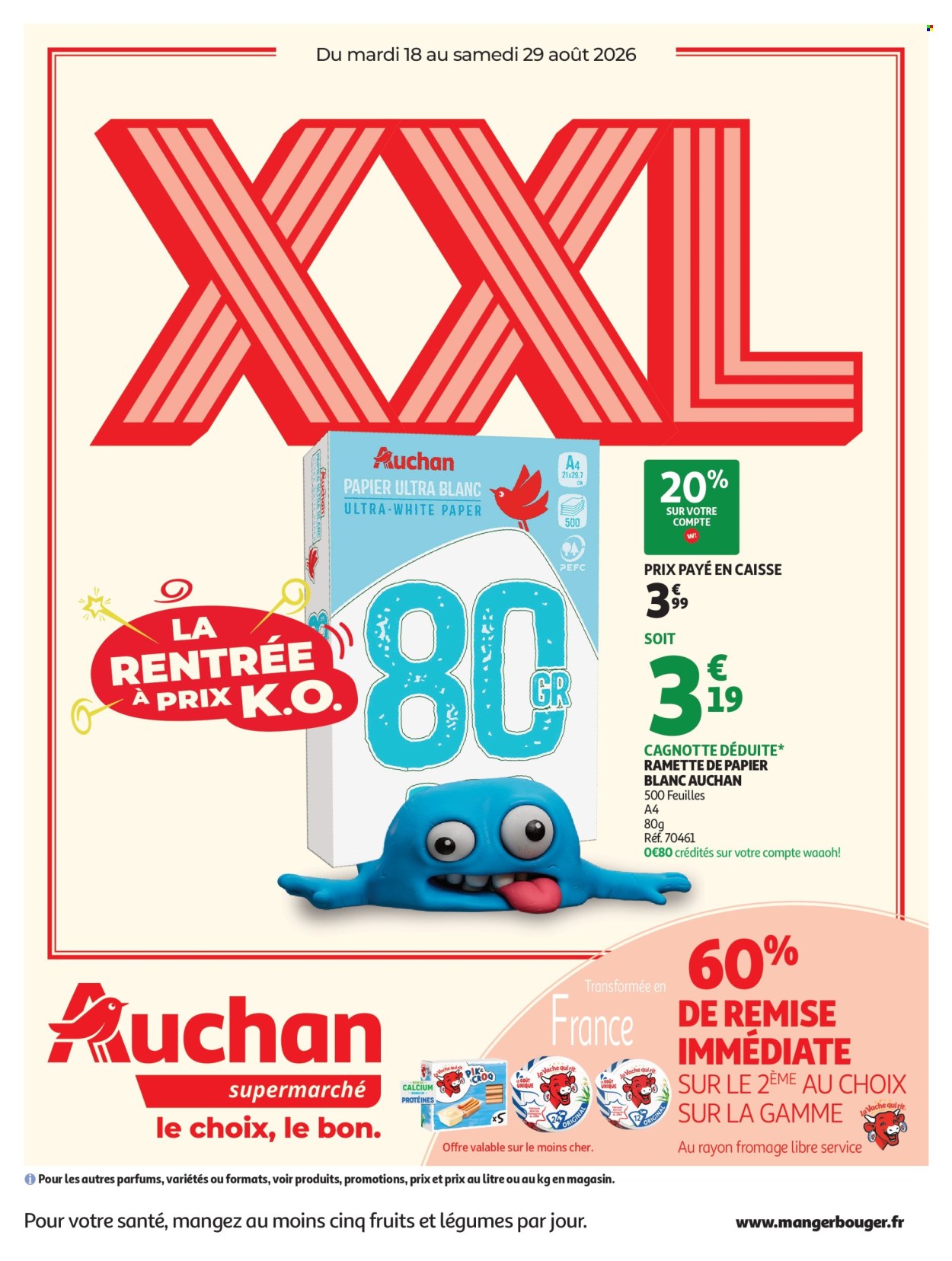 Catalogue Auchan - 18.08.2026 - 29.08.2026. Page 1