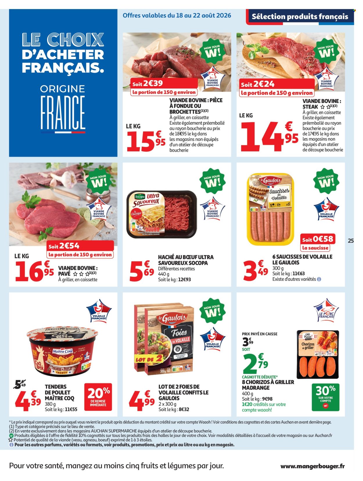 Catalogue Auchan - 18.08.2026 - 29.08.2026. Page 25