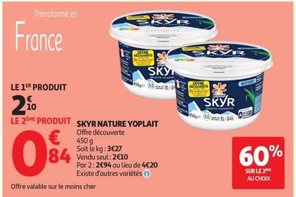 SKYR NATURE “YOPLAIT”