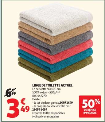 Linge De Toilette Actuel