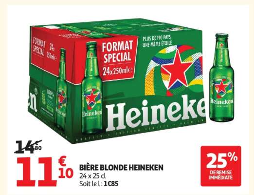 Bière Blonde Heineken*