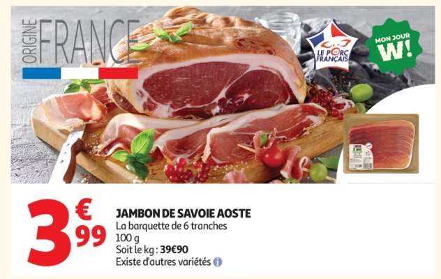 JAMBON DE SAVOIE AOSTE