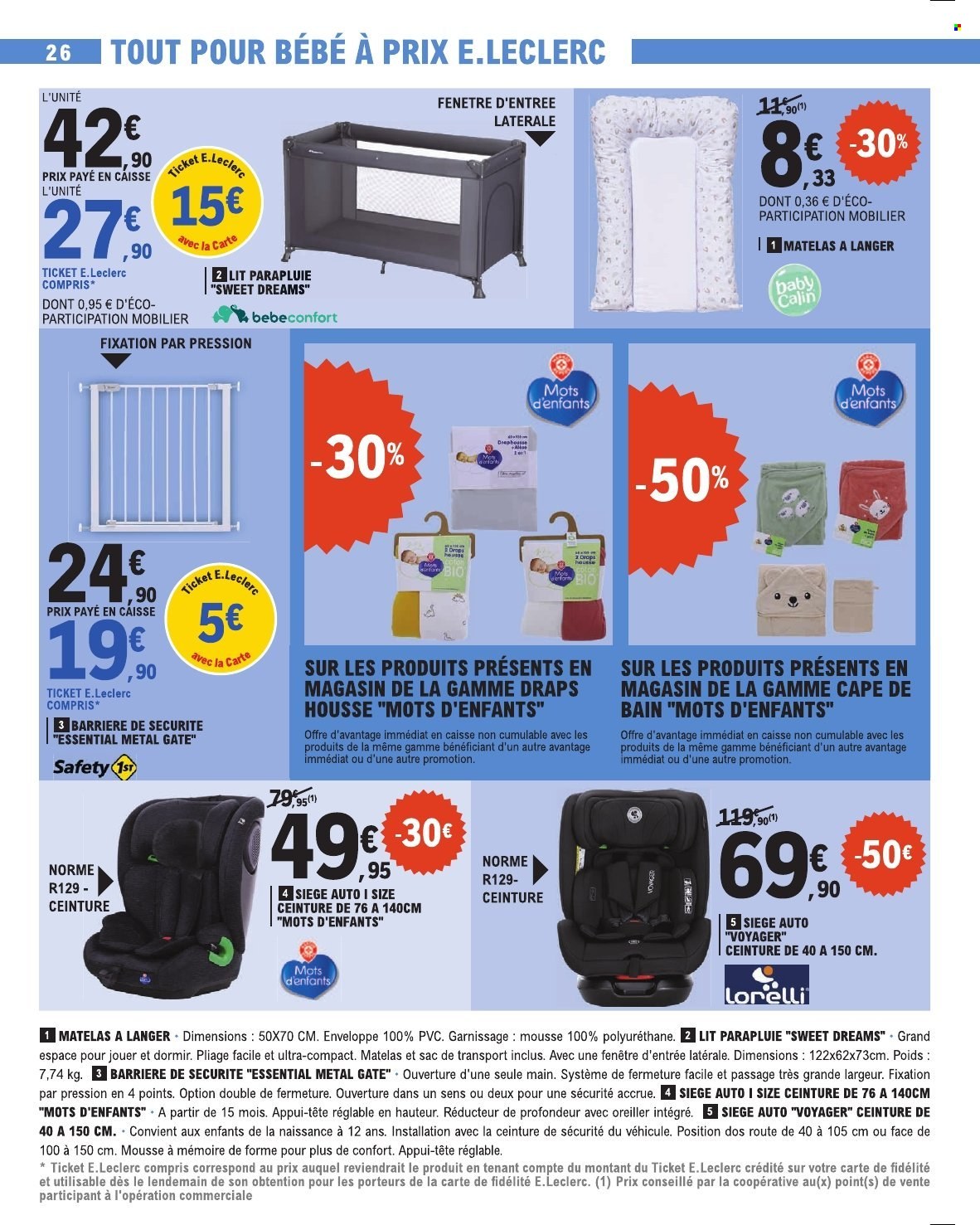 Catalogue E.Leclerc - 18.08.2026 - 29.08.2026. Page 26