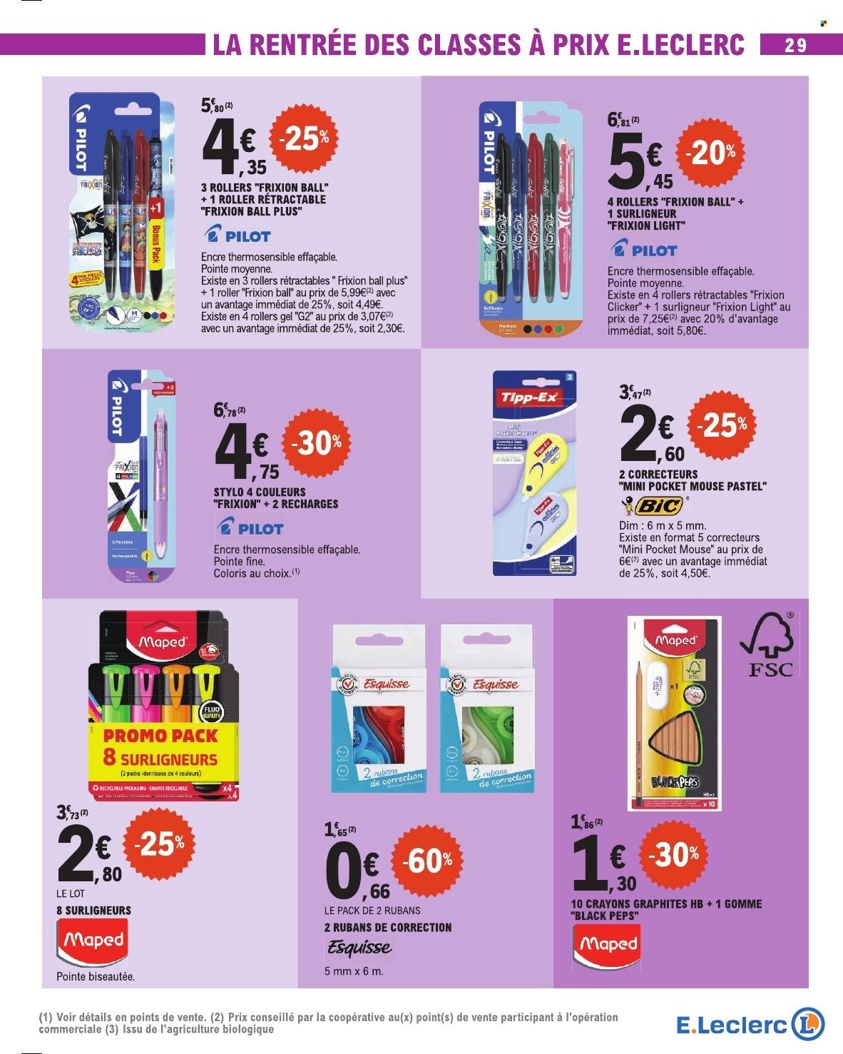 Catalogue E.Leclerc - 18.08.2026 - 29.08.2026. Page 29