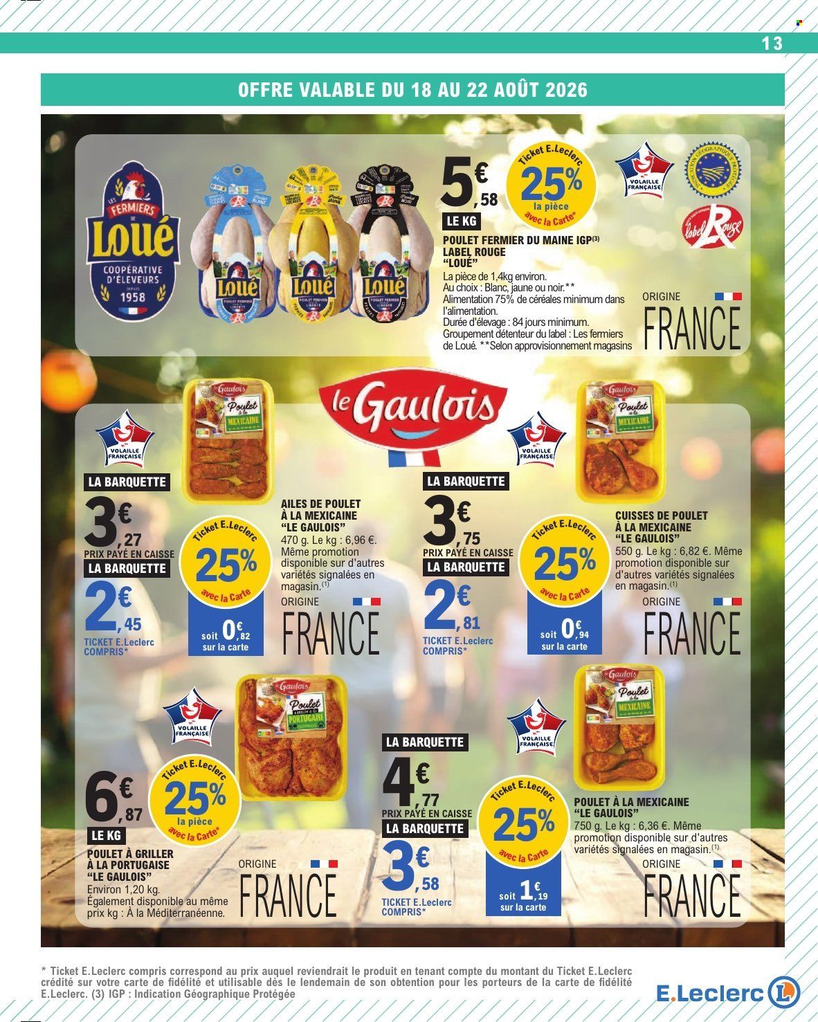 Catalogue E.Leclerc - 18.08.2026 - 29.08.2026. Page 13