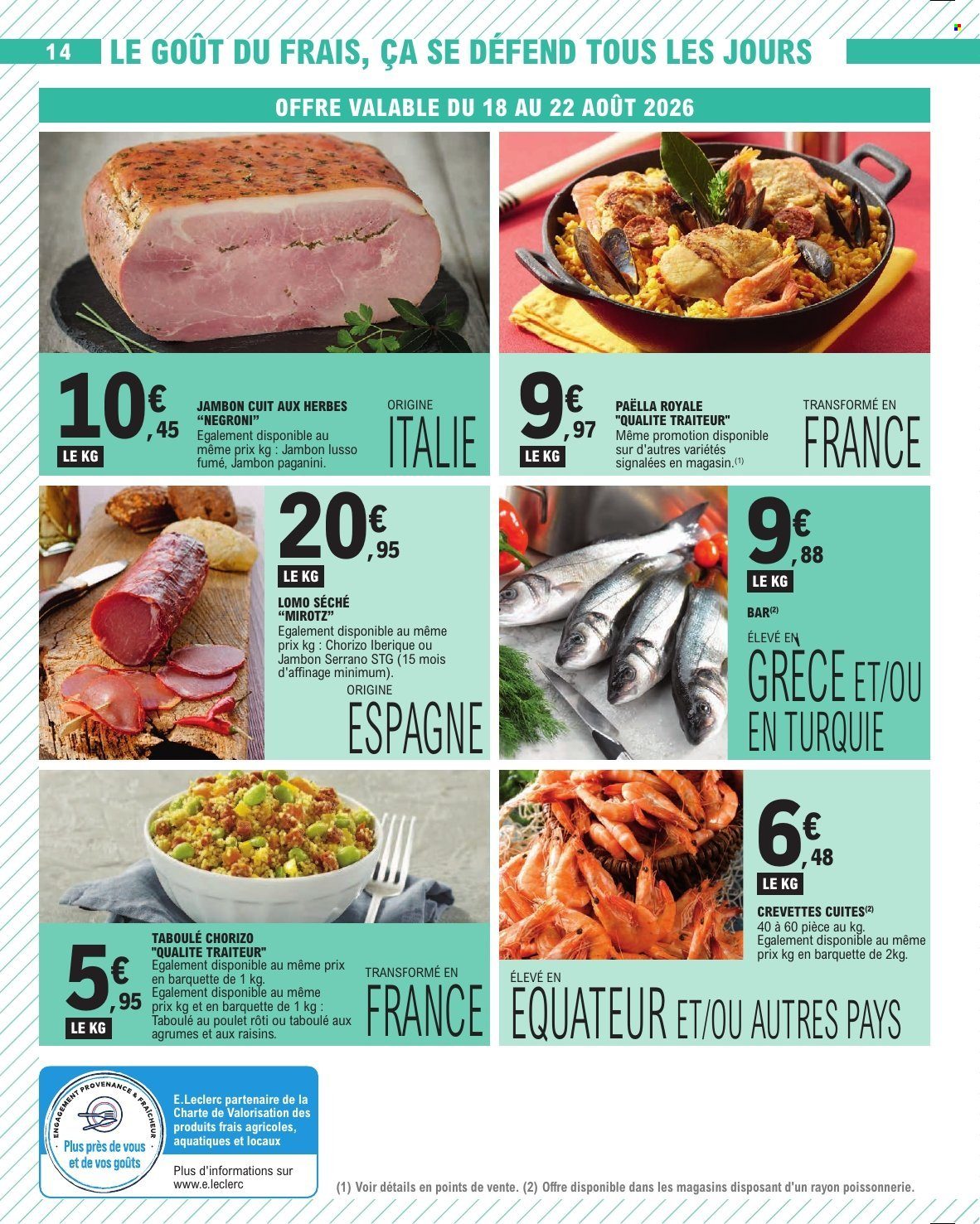 Catalogue E.Leclerc - 18.08.2026 - 29.08.2026. Page 14