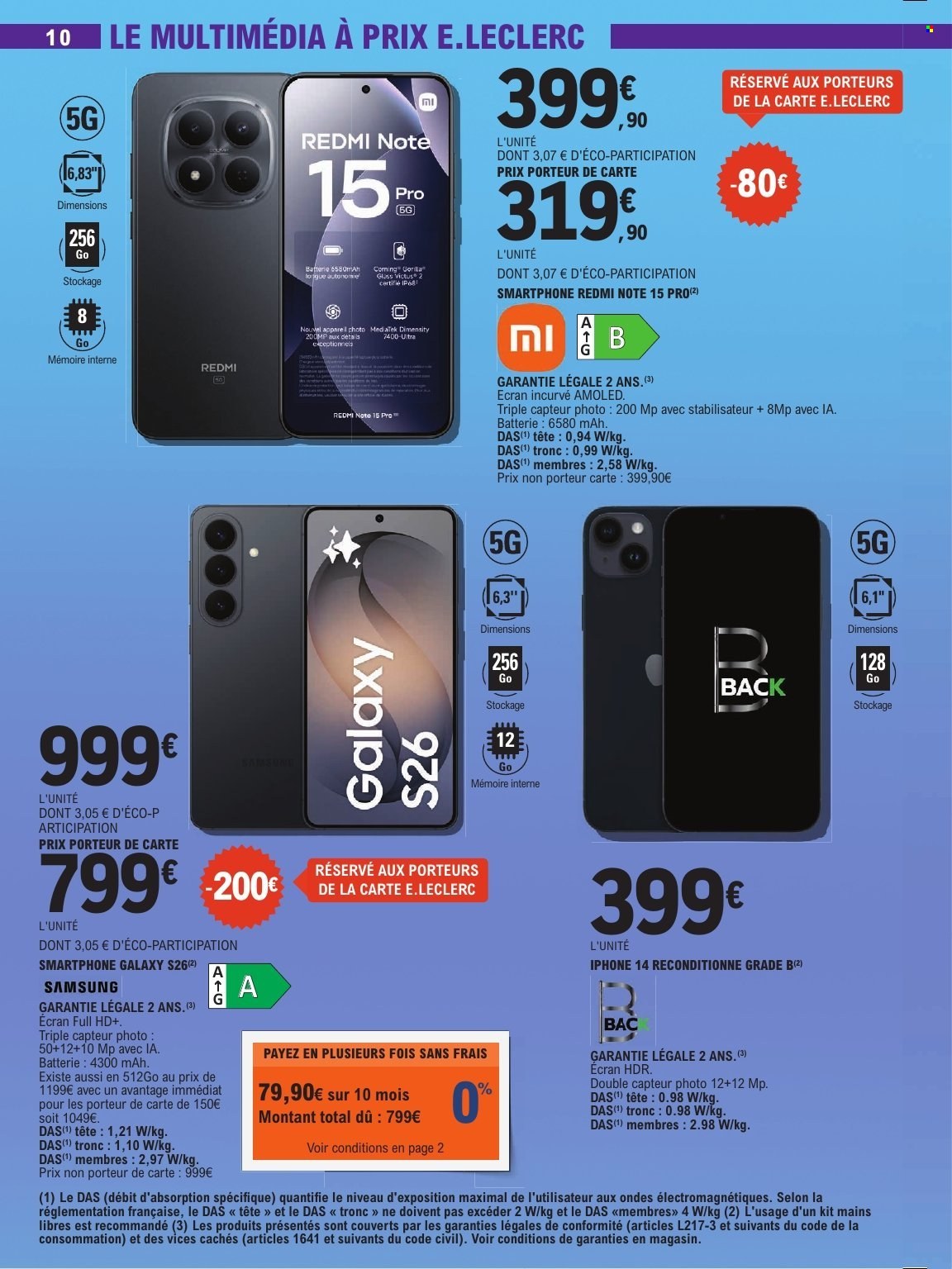 Catalogue E.Leclerc - 18.08.2026 - 29.08.2026. Page 10