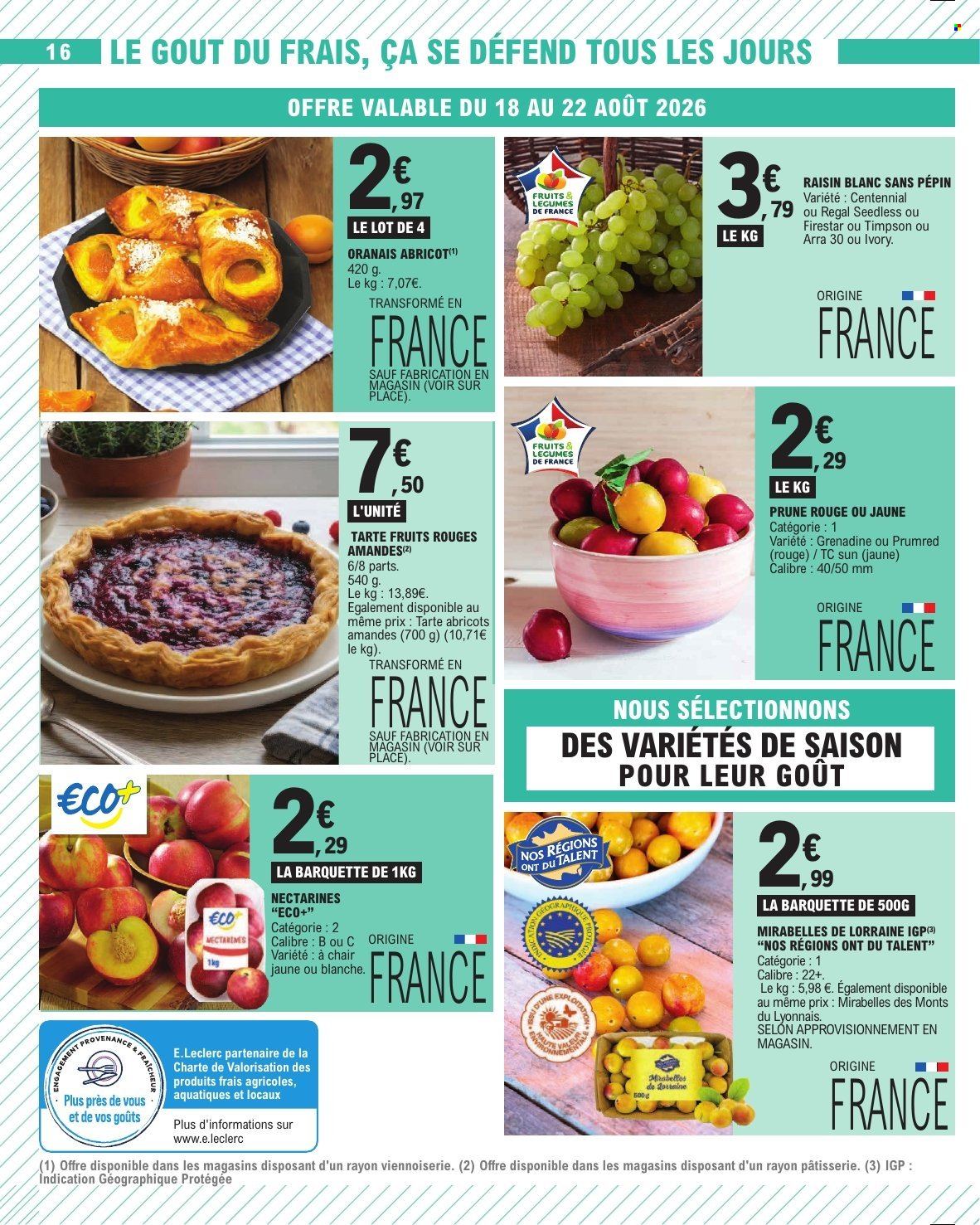 Catalogue E.Leclerc - 18.08.2026 - 29.08.2026. Page 16