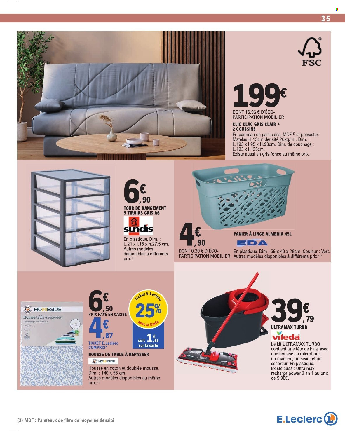 Catalogue E.Leclerc - 18.08.2026 - 29.08.2026. Page 35