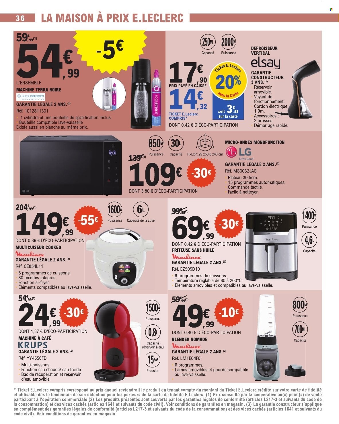 Catalogue E.Leclerc - 18.08.2026 - 29.08.2026. Page 36