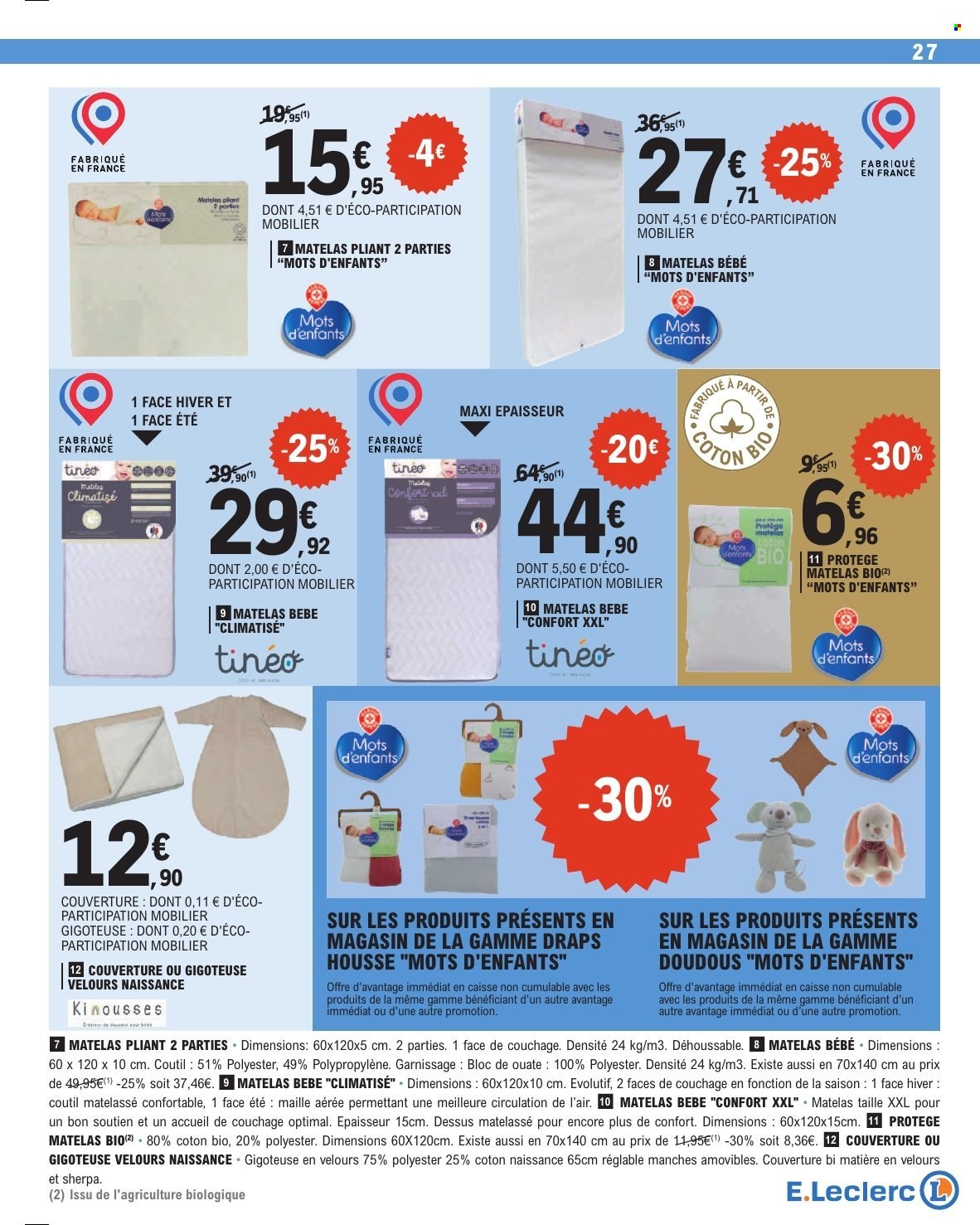 Catalogue E.Leclerc - 18.08.2026 - 29.08.2026. Page 27