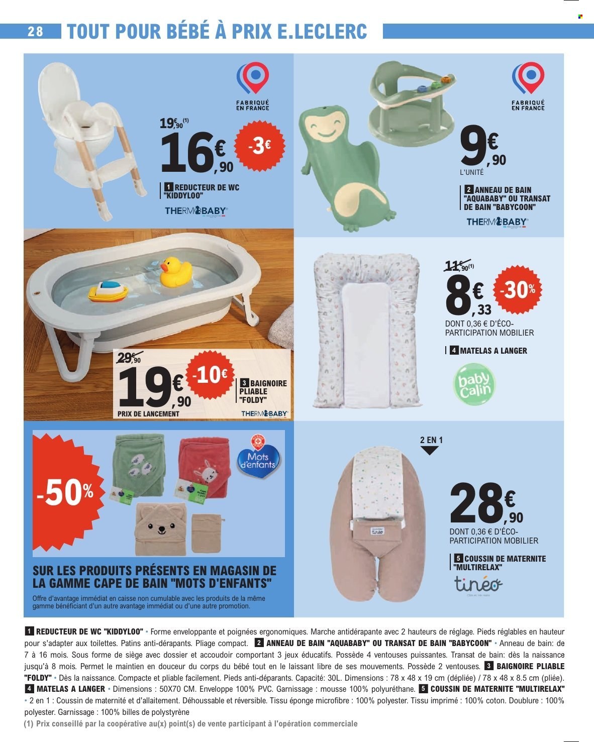 Catalogue E.Leclerc - 18.08.2026 - 29.08.2026. Page 28