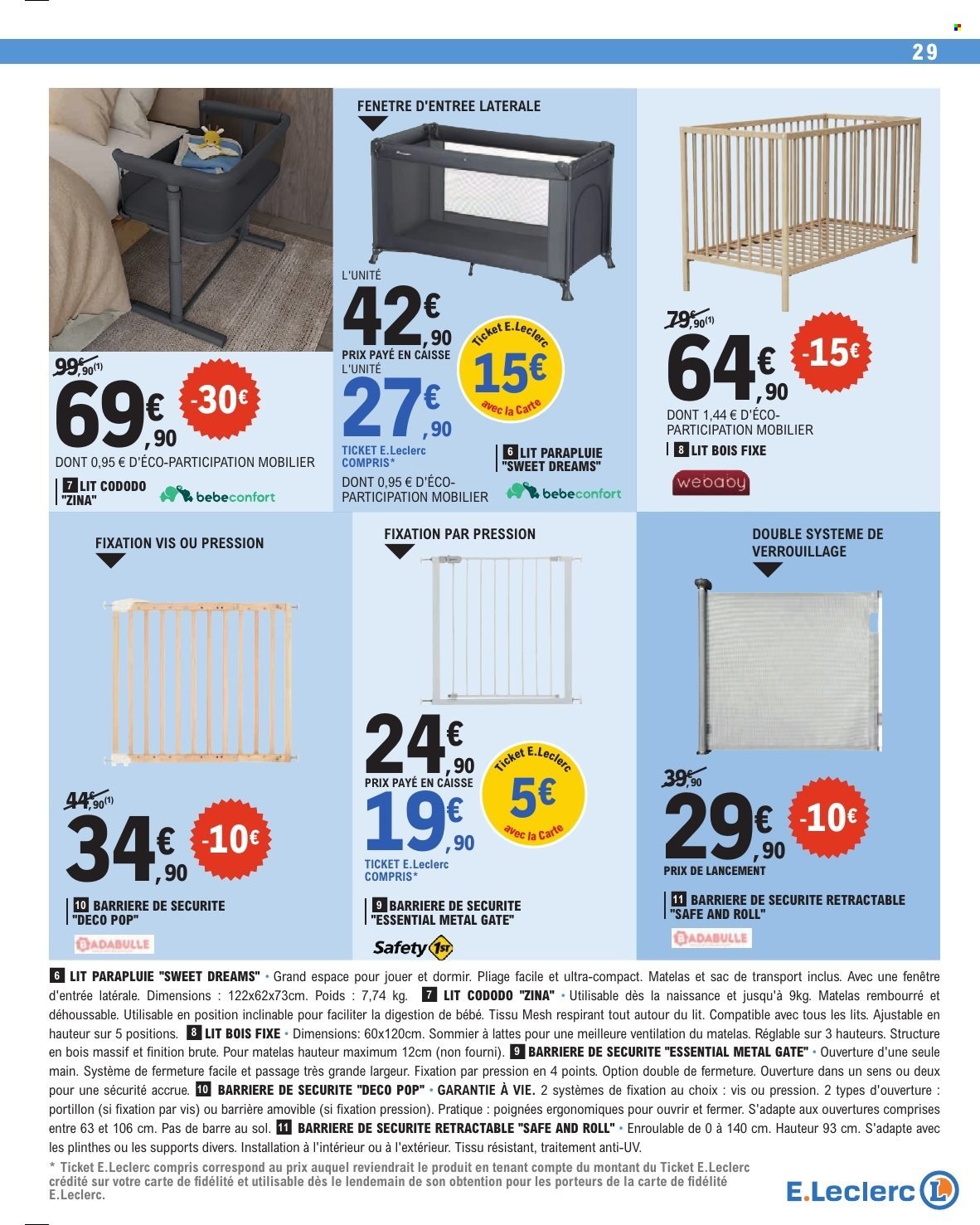 Catalogue E.Leclerc - 18.08.2026 - 29.08.2026. Page 29