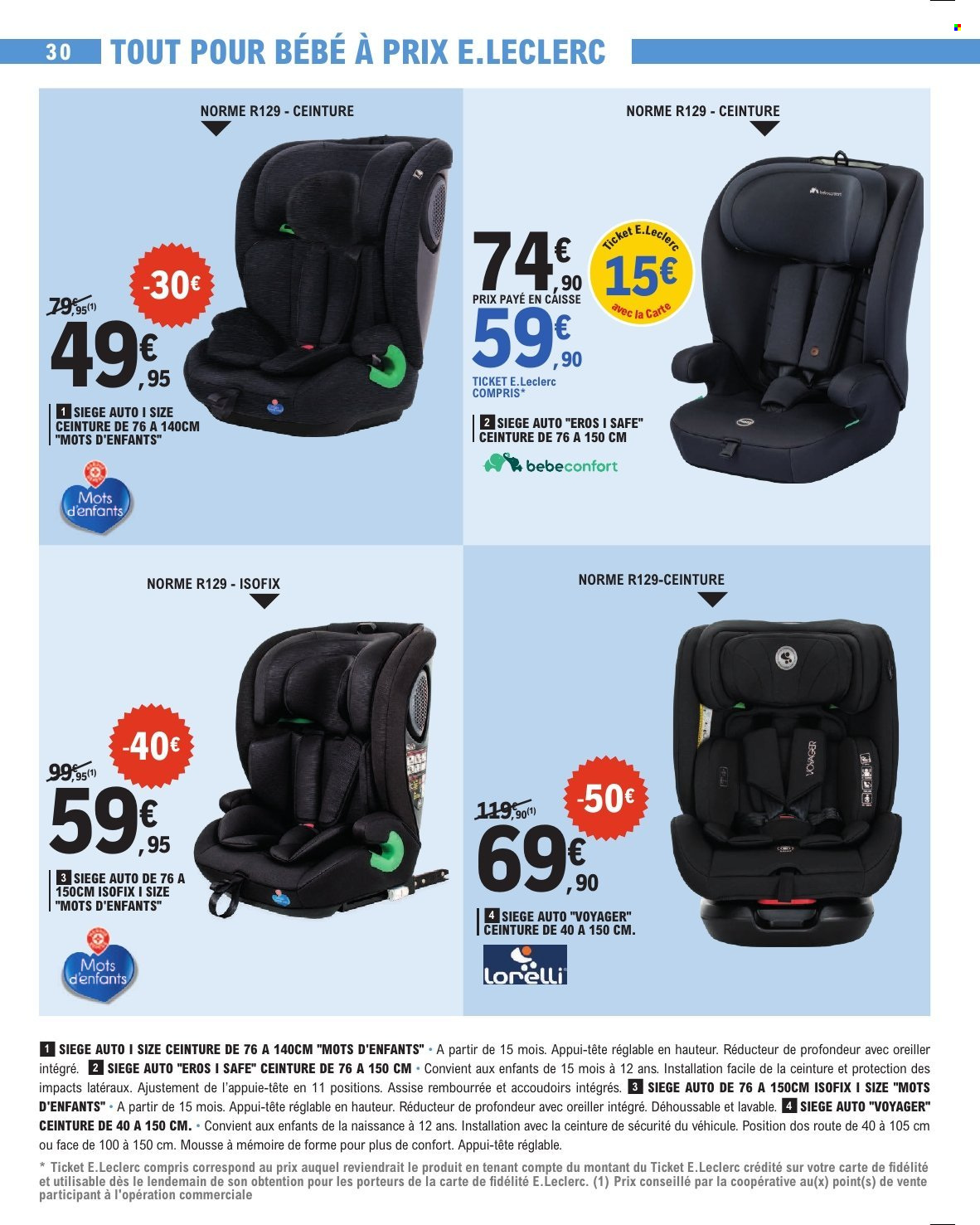 Catalogue E.Leclerc - 18.08.2026 - 29.08.2026. Page 30