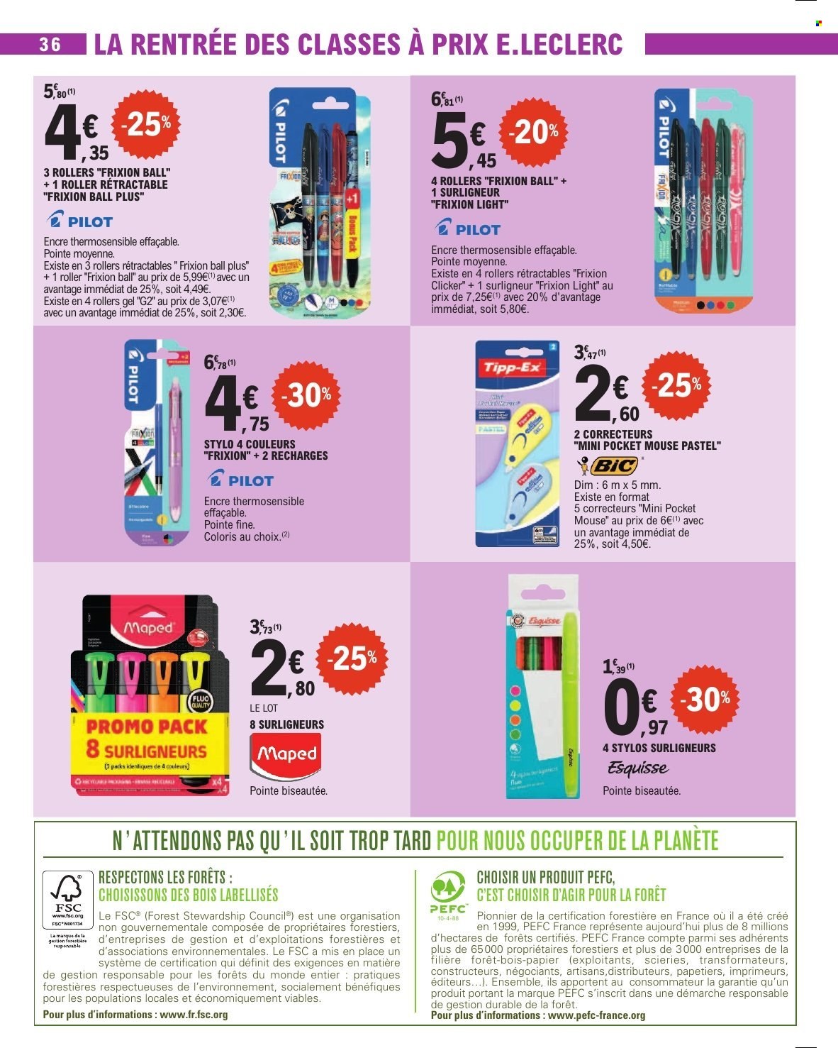 Catalogue E.Leclerc - 18.08.2026 - 29.08.2026. Page 36