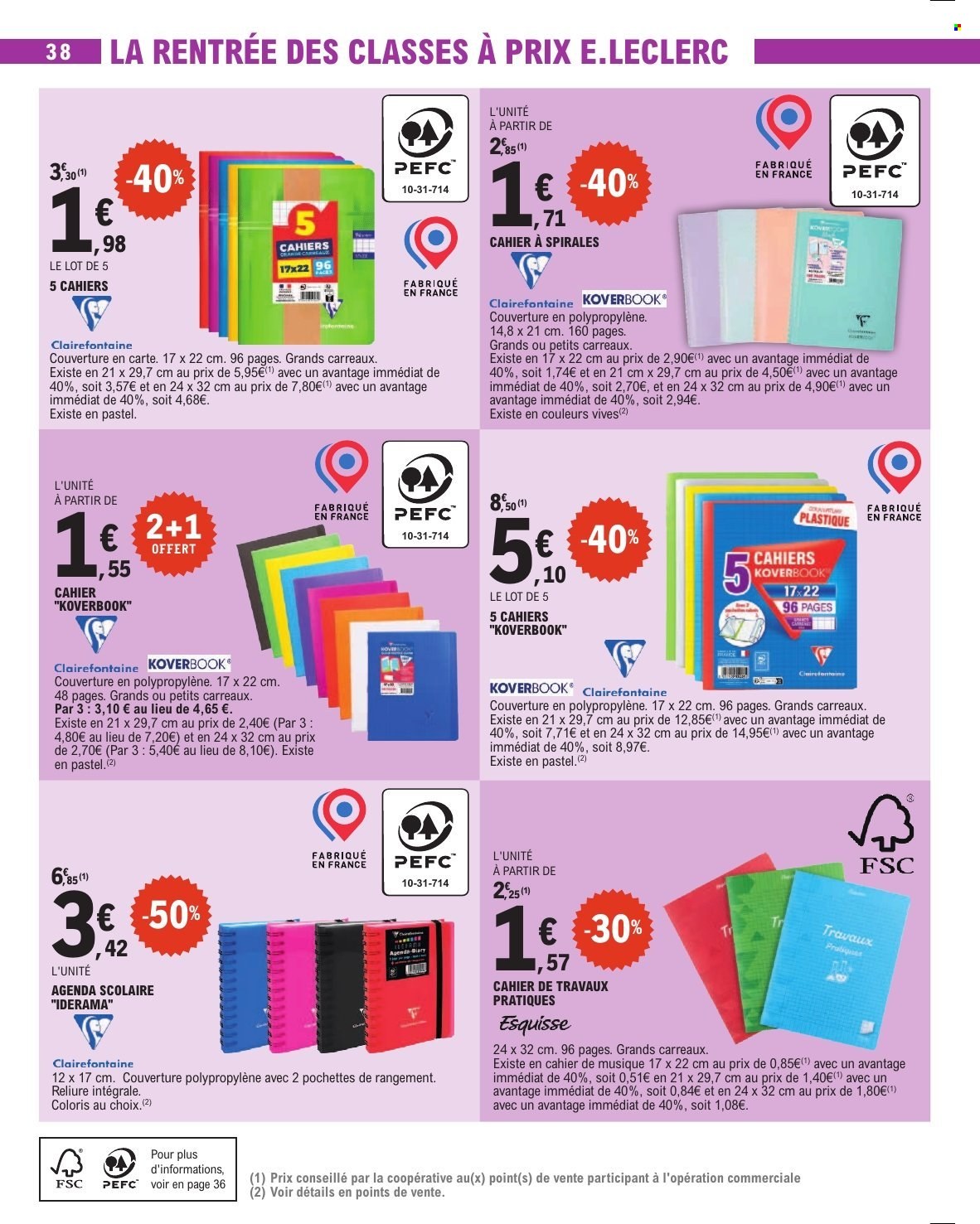 Catalogue E.Leclerc - 18.08.2026 - 29.08.2026. Page 38