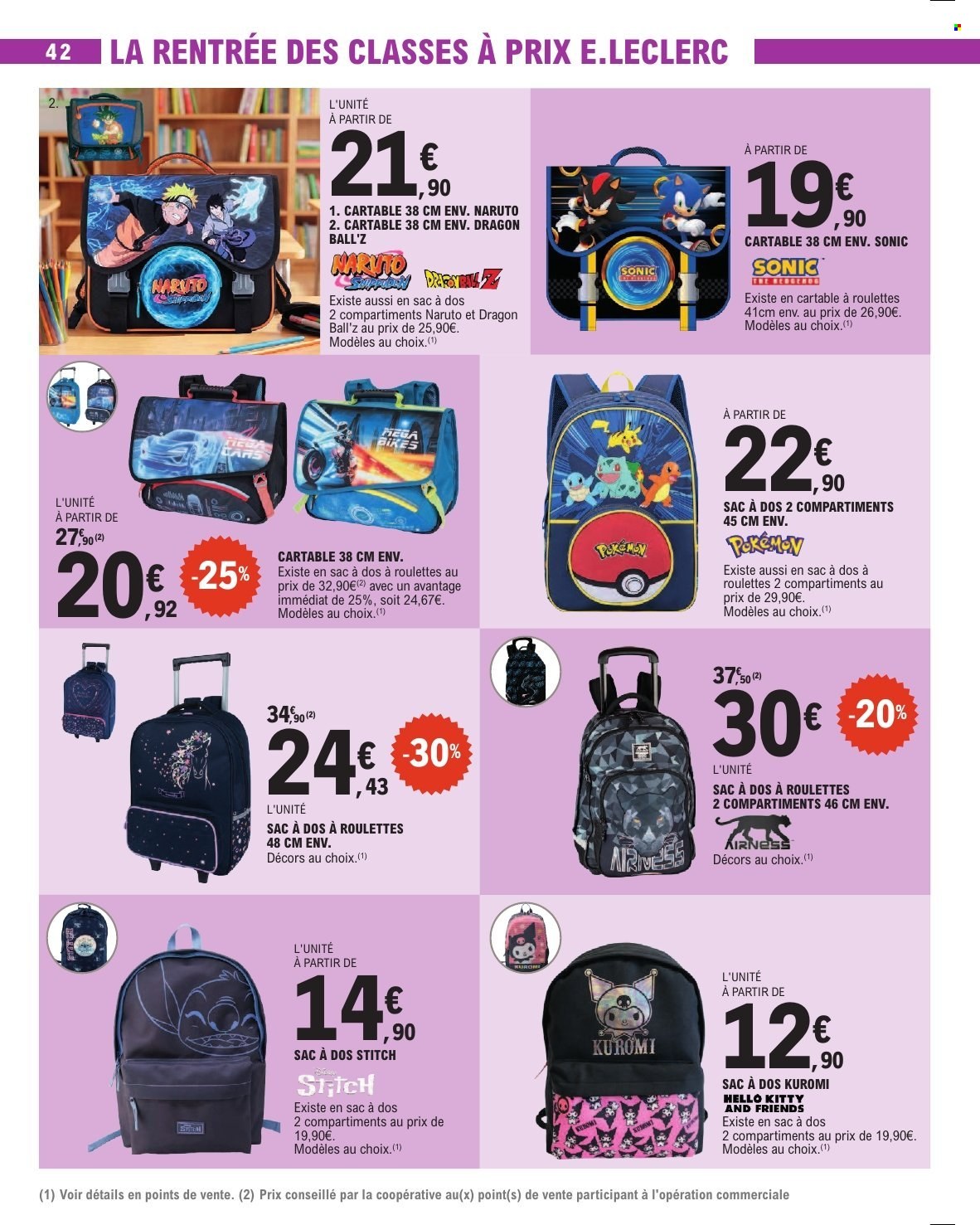 Catalogue E.Leclerc - 18.08.2026 - 29.08.2026. Page 42