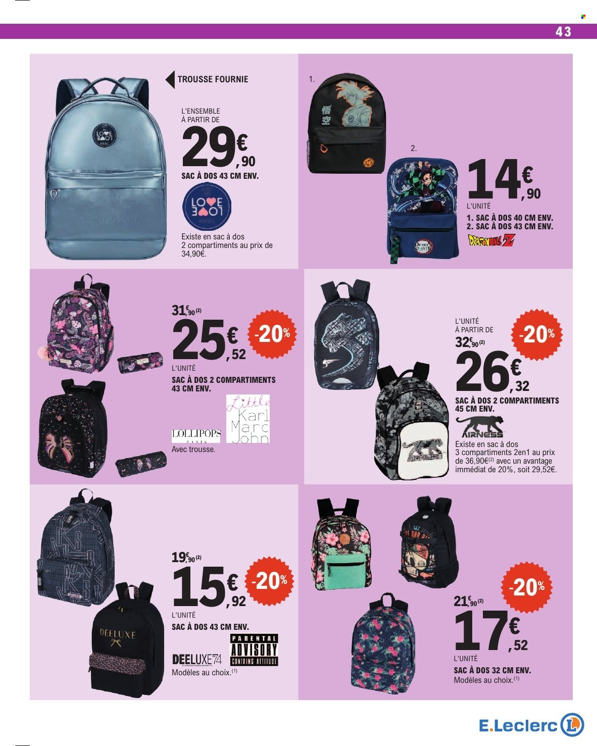 Catalogue E.Leclerc - 18.08.2026 - 29.08.2026. Page 43