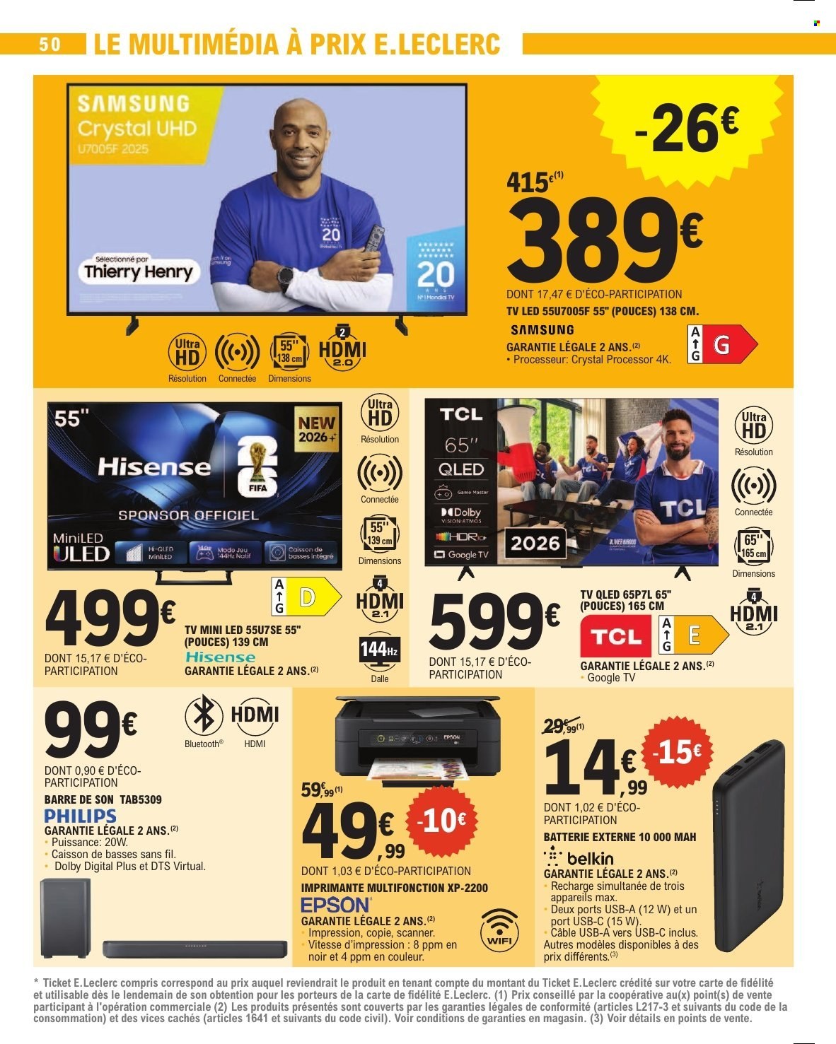 Catalogue E.Leclerc - 18.08.2026 - 29.08.2026. Page 50