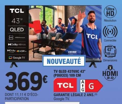TV QLED 43T69G 43"