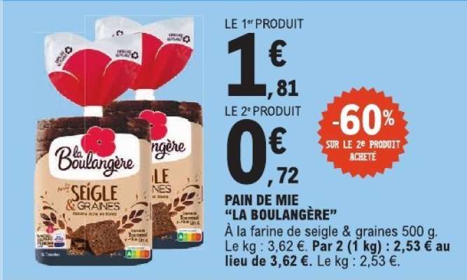 Pain de Mie La Boulangère