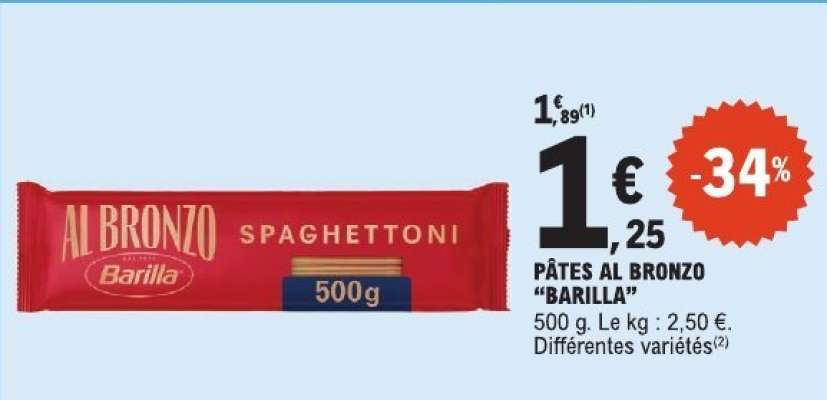 Pâtes Al Bronzo Barilla