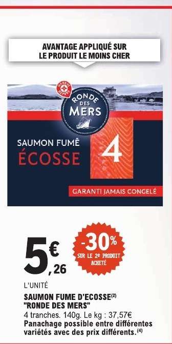 Saumon Fumé d'Écosse