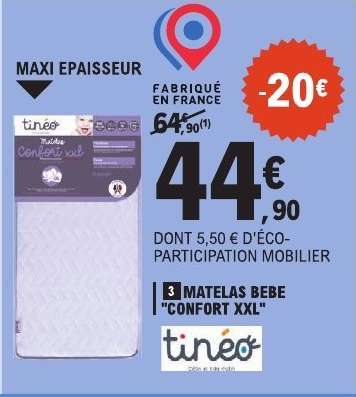 Matelas Bebe Confort XXL