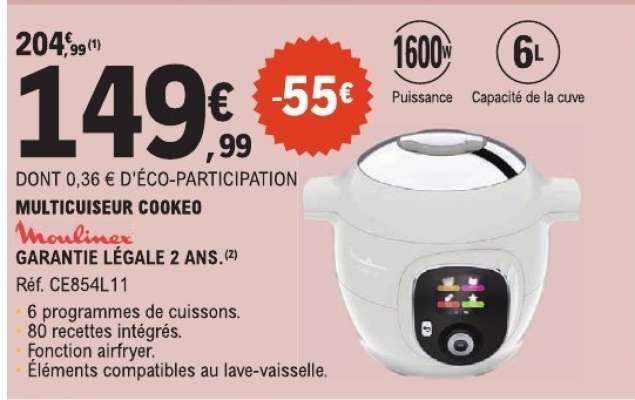 Multicuiseur Cookeo+