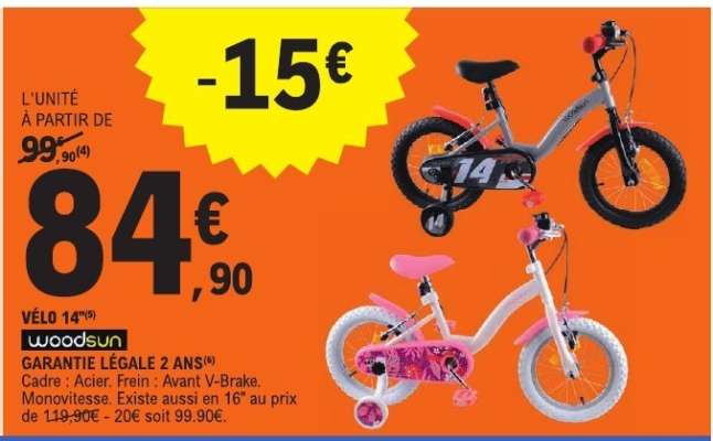 VÉLO 14"