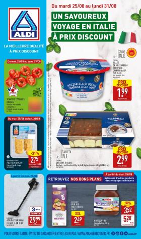 ALDI - Un savourex voyage en Italie à prix discount