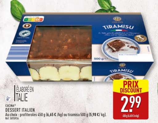 Cucina Dessert Italien