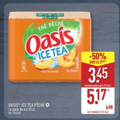 OASIS® ICE TEA PÊCHE