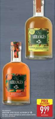NOS ARRANGÉS BOISSON SPIRITUEUSE AU RHUM 35°