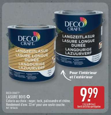 DECO CRAFT® LASURE BOIS