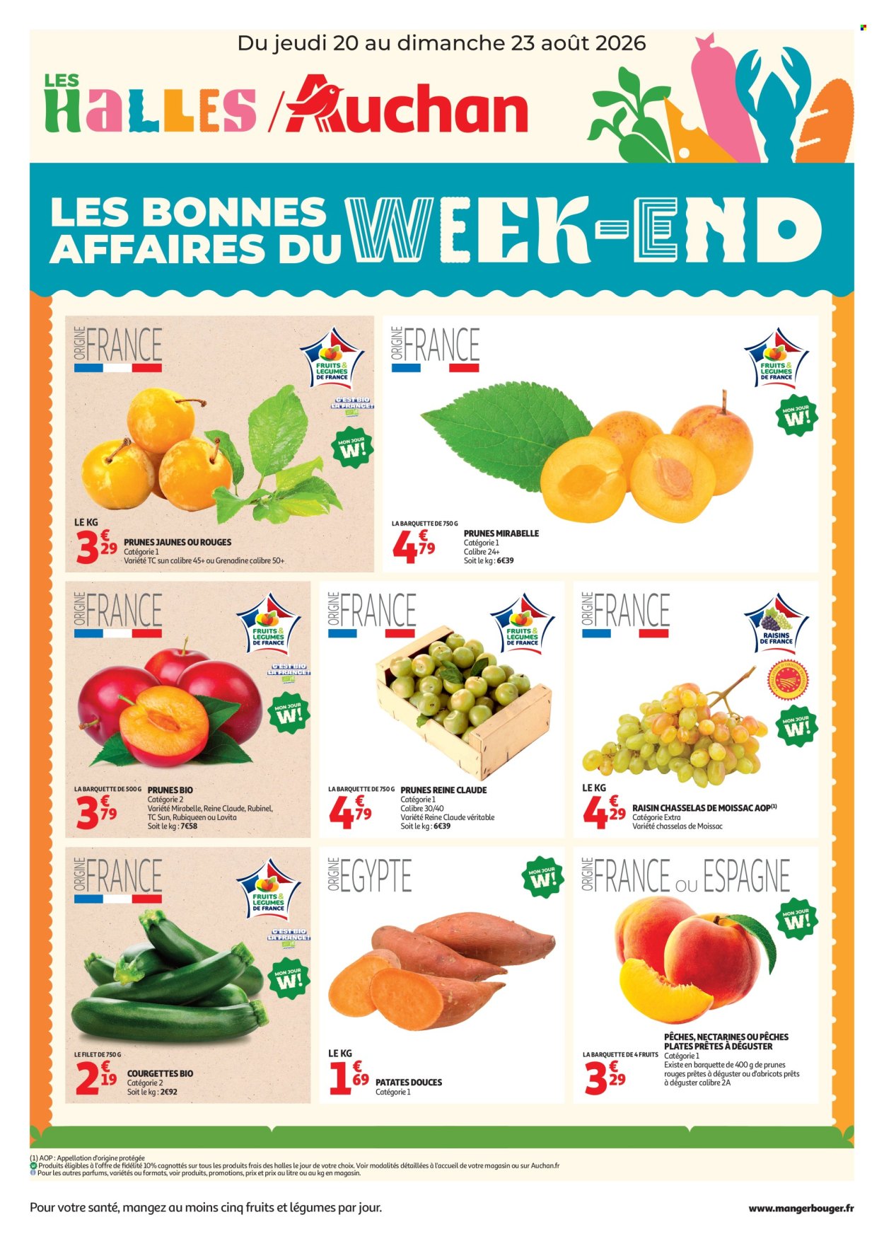 Catalogue Auchan - 20.08.2026 - 23.08.2026. Page 1