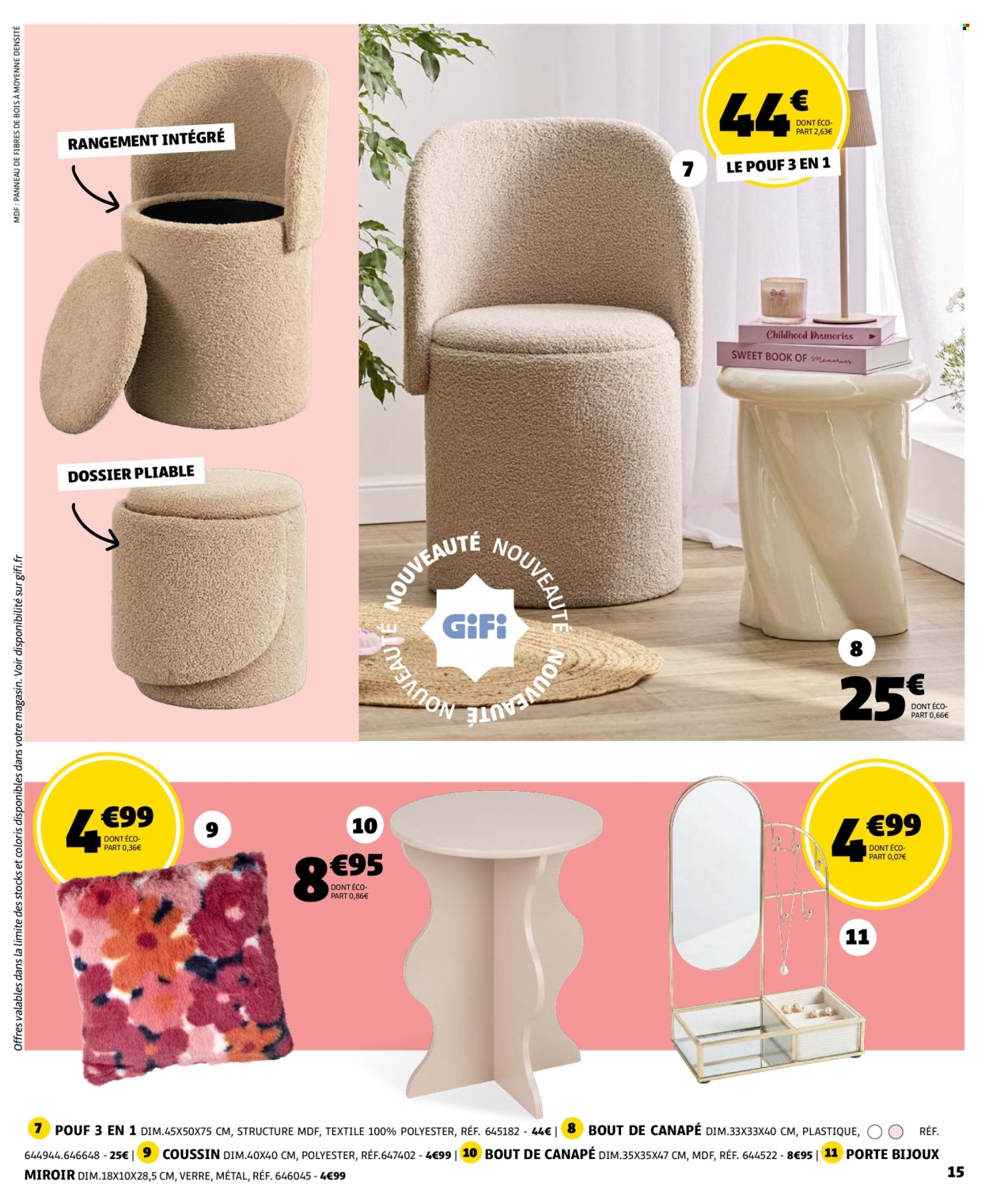 Catalogue GiFi - 18.08.2026 - 31.08.2026. Page 15