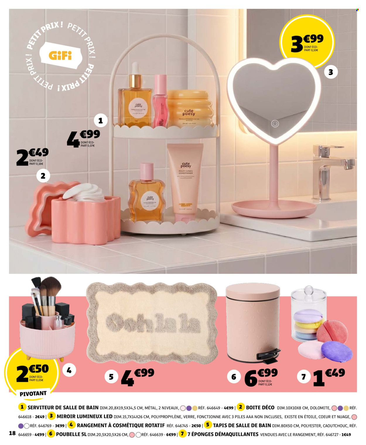 Catalogue GiFi - 18.08.2026 - 31.08.2026. Page 18