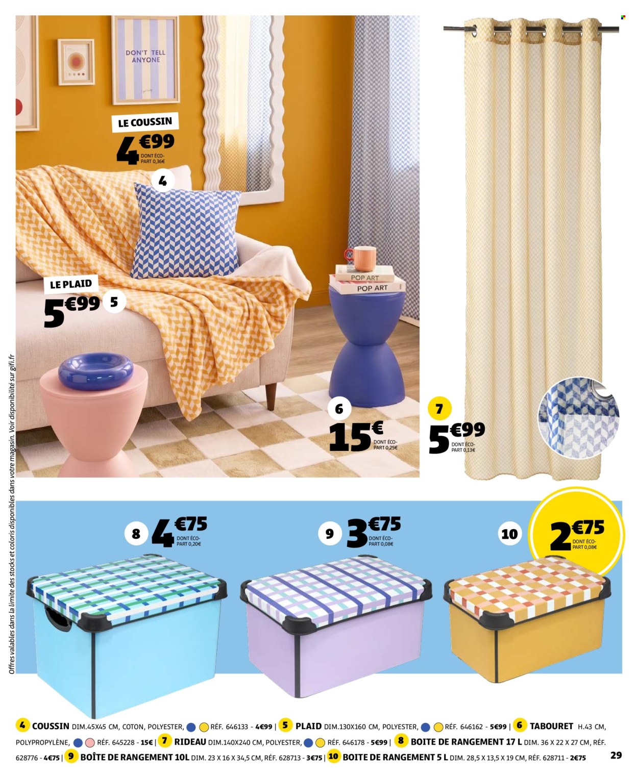 Catalogue GiFi - 18.08.2026 - 31.08.2026. Page 29
