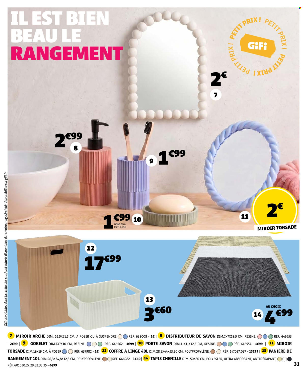 Catalogue GiFi - 18.08.2026 - 31.08.2026. Page 31