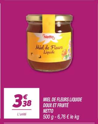 Miel de Fleurs liquide